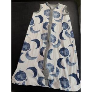 Burt's Bees Baby Beekeeper Wearable Blanket Sleepsack Swaddle Blue Large Organic